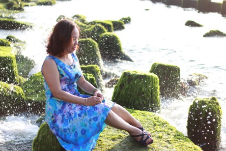 Bãi đá rêu xanh Nha Trang Bãi đá rêu xanh Nha Trang